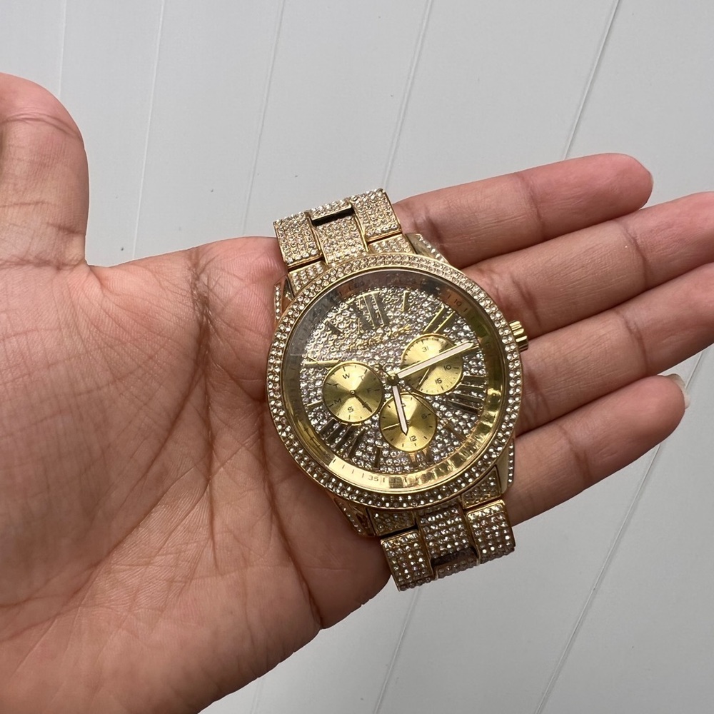 Michael Kors Gold Ritz Watch - Picture 5 of 14